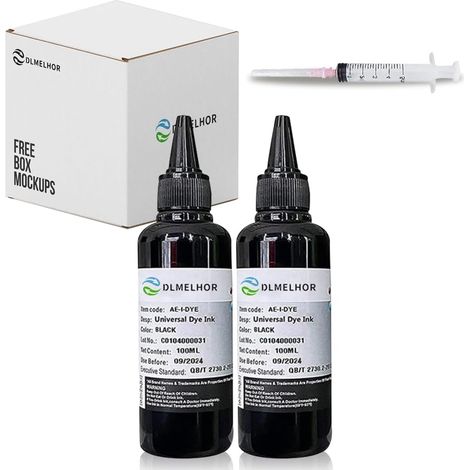 Kit de recharge d'encre universelle pour EPN Canon HP Brother Lexmark Samsung Dell Kodak CISS CIS 2 System Noir 200 ml (1/5)