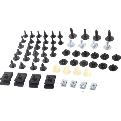 50 attaches de fixation pour soubassement, clips de protection moteur et garde-boue, vis de panneau de carrosserie pour Avensis - lot de 50 pièces (1/5)