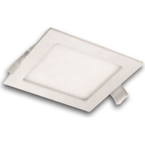 Faro Led Quadrato Incas. 6W 230V 4000°K ( Lampo Cod. Sqled6Wbn )
