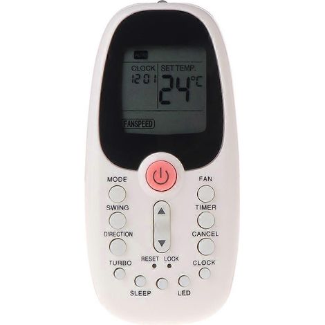 Ersatzfernbedienung für Midea Tornado Klimaanlage R06/BG, R06/BGE, R06/BGCE