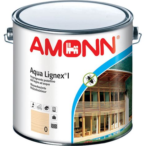 Aqua lignex i impregnante protettivo del legno ad acqua incolore 2.5 lt (1/2)