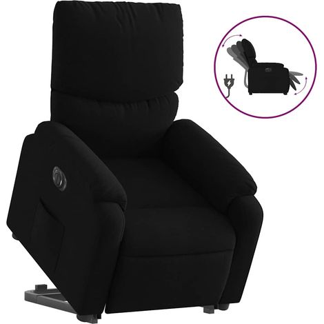 Maison Exclusive - Relaxsessel mit Aufstehhilfe Elektrisch Schwar