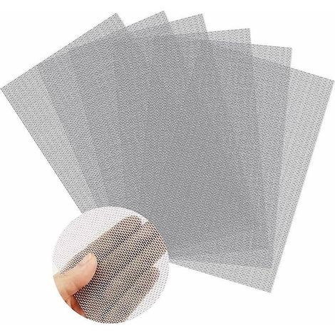 Lot de 6 grillages en acier inoxydable maille 18, fil 1 mm, moustiquaire 20 x 30 cm pour jardin, sécurité et protection (1/5)