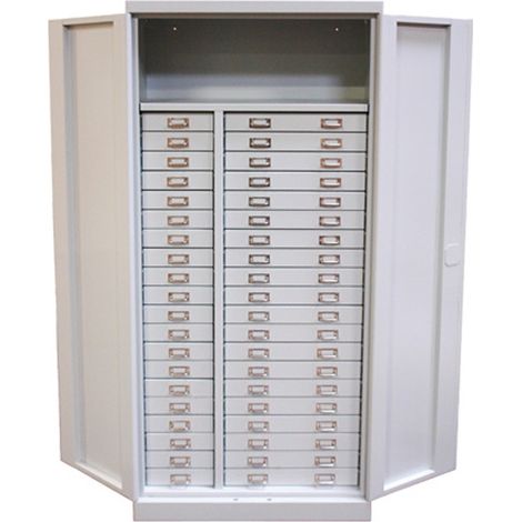 ADB Schubladenschrank Werkzeugschrank Metallschrank 40 Schubladen 1790x800x400mm (1/5)