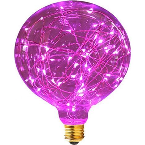 E27 3W LED Bulb, G95 Vintage Edison Globe, Warm Light, Interior Decoration (1/5)