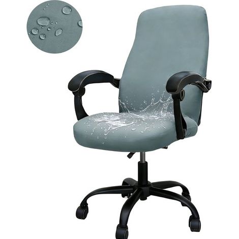 Funda elástica para silla，Altura del respaldo: 65-70 cm，Ancho del respaldo: 45-55 cm，Largo del asiento: 45-55 cm，Ancho del asiento: 45-55 cm (1/5)