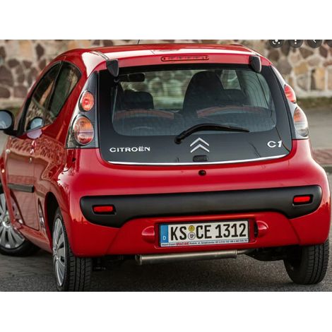 Citroën C1 MK I - Embellecedor cromado para la tapa del maletero (1/3)
