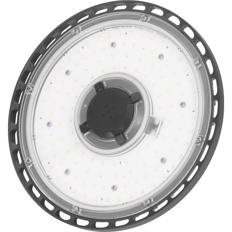 Projecteur LED industriel 100 W avec anneau de suspension, étanche IP65, pour atelier, AC85-265V (1/5)