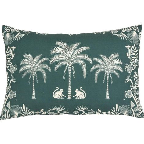 Coussin d'Extérieur "The Palm Resort" 38x58cm Vert (1/3)