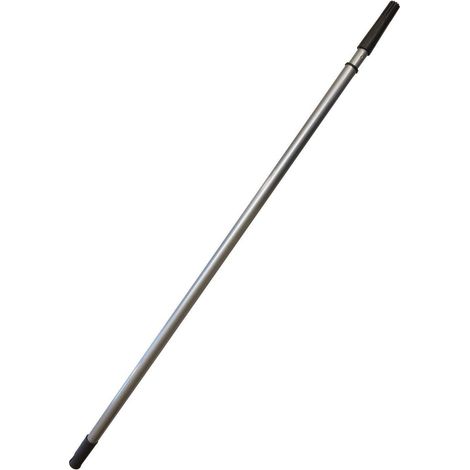 Asta allungabile in alluminio telescopica 4 mt con manico ergonomico con deragnatore grande incluso (1/3)