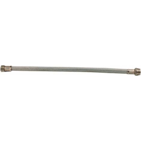 10 x FLESSIBILE INOX FEM/FEM 1/2 30 CM DN.10