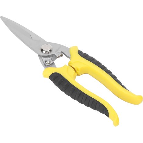 Ciseaux d'électricien en acier inoxydable robustes et multifonctionnels, coupe-fils avec poignée ergonomique, 20 cm (1/5)