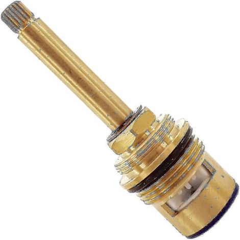 Hudson Reed 3/4"-Keramikscheiben-Durchflusskartusche, Ein/Aus, für Dreifach-Duscharmatur (Kaltwasserseite – Schließung im Uhrzeigersinn) – Perfekt (1/5)