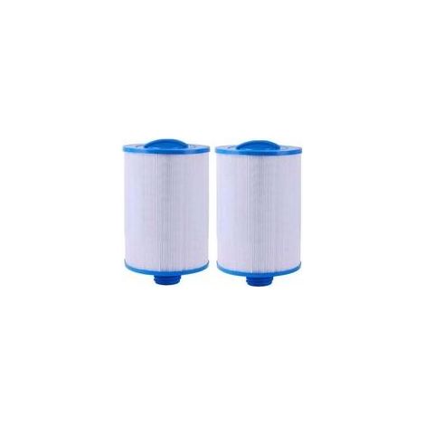 Lot de 2 Cartouche pour Filtre Jacuzzi, pour Spa, Unicel 6CH-940, Pleatco PWW50P3, Waterway Front Access Skimmer et Filbur FC-0359