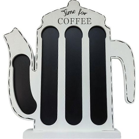 Rangement pour sachets de café, porte-sachets de café, grande boîte de rangement pour crème à café, sachets de café en bois, ornements en bois A (1/5)
