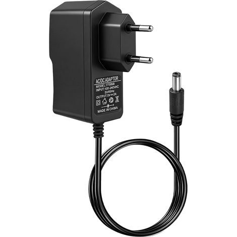 5V 2A Ladegerät, 5V 2A AC/DC Netzteiladapter 100-240V 50-60Hz, 10W Netzteil mit 5,5 x 2,1 mm DC-Stecker, 10W Transformator mit 1M Kabel für LED CCTV Router Monitor Kamera (1/5)