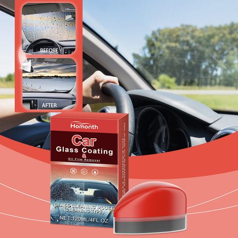 Glasreiniger für Autoscheiben, Glanzreiniger, Beschichtungsmittel, Ölfilmentferner – 120 ml -- DTEKGAZ (1/5)