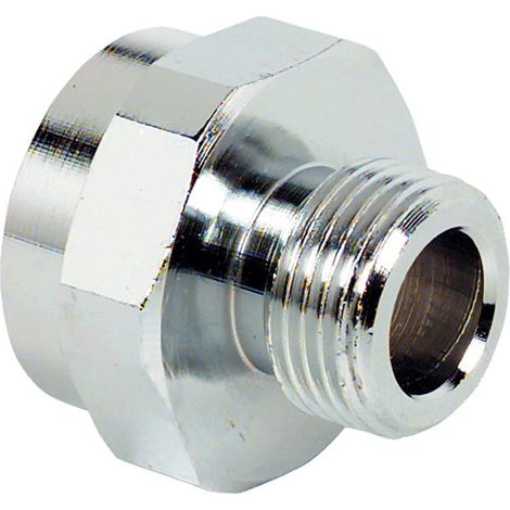 Reduction laiton chrome fil fem 1 2, fil mâle 3 8