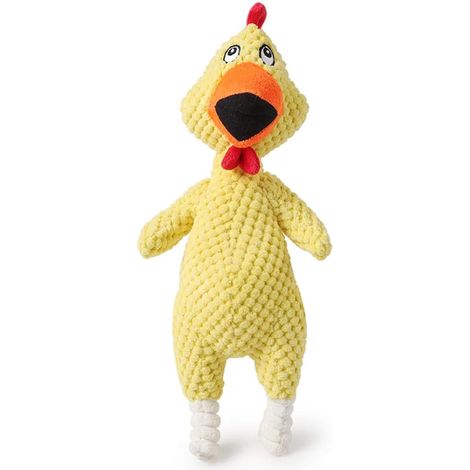 Jouet chien peluche ananas, résistant chiens moyens grands (1/5)
