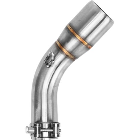 Rostfreier, hitzebeständiger Mittelauspuff für Motorräder, geräuscharmer Ersatz für SUZUKI SV650 SV650X 2016 - 2021.