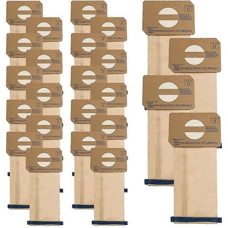 24Pack de remplacement Micro – Filtration Aspirateur Bags pour Electrolux Upright Style U & Aerus Aspirateurs pour Discovery (1/5)