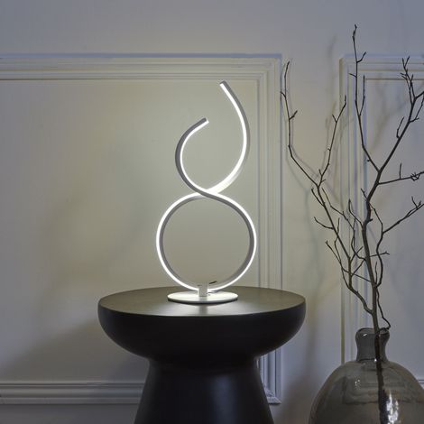 Lampe - HOME DECO FACTORY - Design - LED - Blanche (1/5)