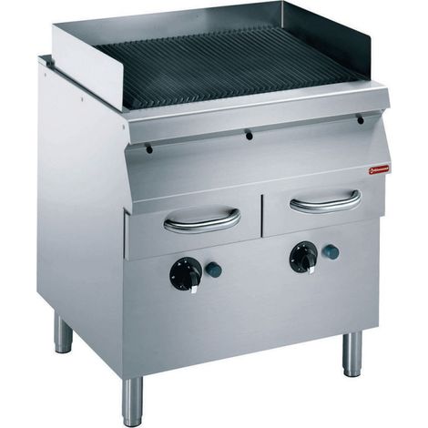 Grill vapeur base fonte sur piétement - Diamond (1/2)