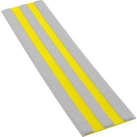 Bande d'aide à l'orientation - BAO 3 Nervures - Gris/Jaune - 6103097 (1/5)