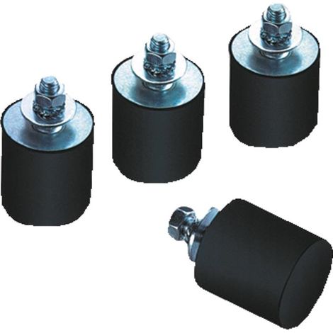 Soportes de suelo antivibración d.40 x h.40mm