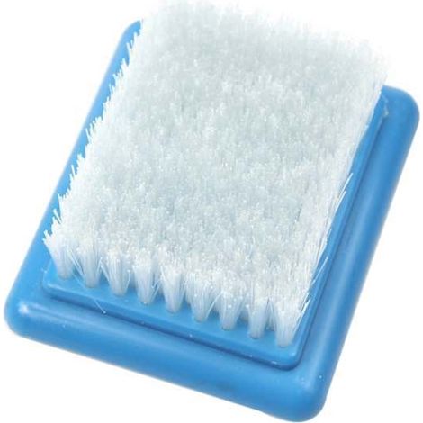 Einfacher Pinsel zum Stempeln in Wollfilz (DIY), blau, 11 x 9 cm