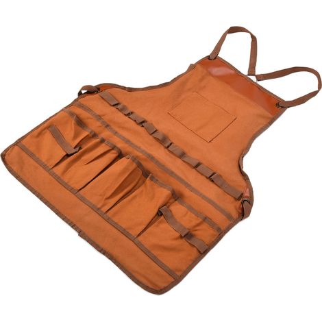 Tablier de Jardin en Toile Résistante pour Bricolage, Camping et Barbecue (1/5)