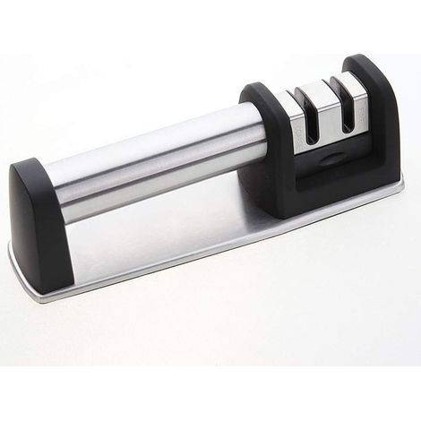 (Acier inoxydable) 1 aiguiseur de couteaux, aiguiseur de couteaux ergonomique professionnel cadeau de cuisine (1/5)