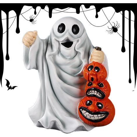 and Ghost Figurine Resin Spooky Ghost Decor Perfect Resin (1/5)