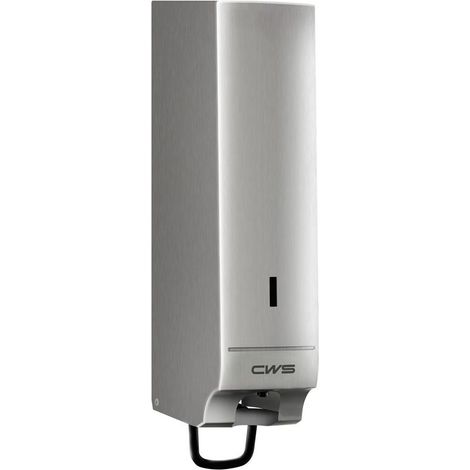 CWS Paradise StainlessSteel Cream Seifencremespender mit Schloss 500ml, Edelstahl