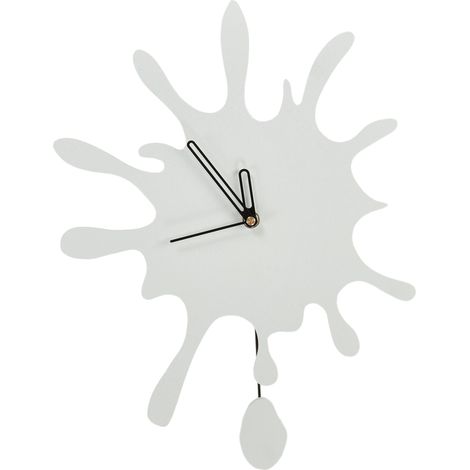 Wall Clock FULLY 27 cm White
