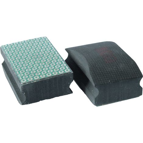 TECTOOL Tampon de ponçage manuel - modèle Bakélite K100 - fixation M14 - Ø100 x 46 mm - noir
