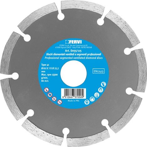 Disque diamante segmente professionnel 230 mm