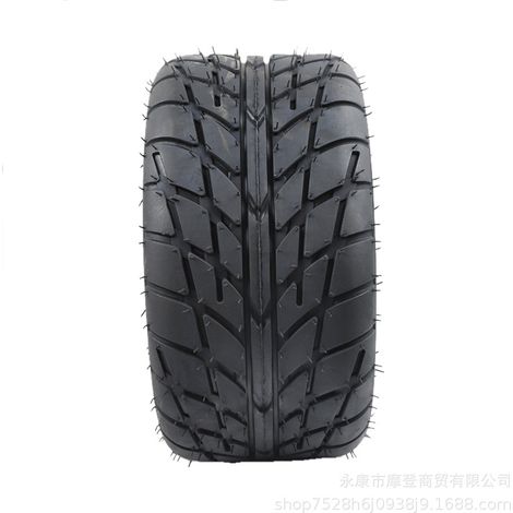 Pneu de route ATV145/70-6 pour VTT, 16 x 8-7 pouces, motif flamme, motif chevrons, motif neige, pneu trapézoïdal