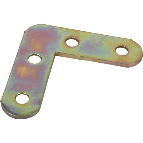 COFAN escuadra plana 60 mm   caja 40 unid. , Escuadra plana metálica destinada a aumentar la estabilidad de los componentes en la construcción de cualquier estructura o mueble. Ase (1/4)