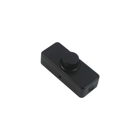 3-100W LED-Hinterkantendimmer (Drehdimmer), verwendet für dimmbare LED, Glühlampe, Halogenlampe, 220-240V, CE-Steckschalter, schwarz (1/3)