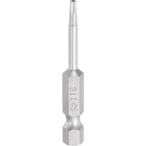 1/4" Torx Bits, Hex Shank TT9, Magnetic Head, 2" Length (1/5)
