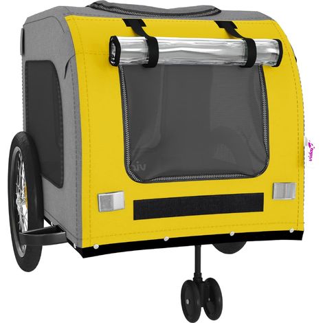 Rimorchio/carrello giallo per animali domestici 020044308