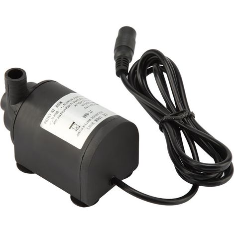 Pompe à eau submersible solaire pour fontaine d'aquarium et bassin, sans balais, DC 6-24V