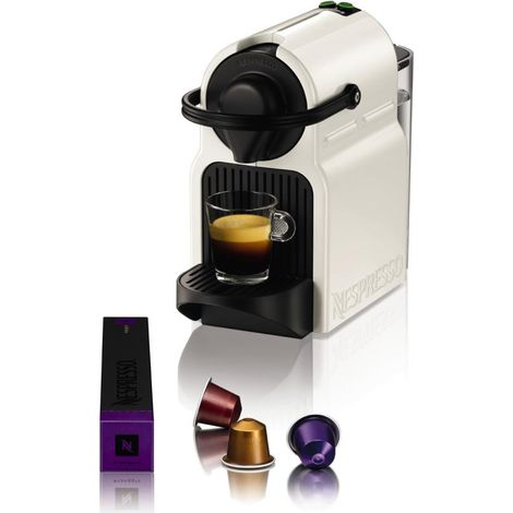 Krups – Cafetière à dosettes automatique 19 bars blanche – Système Thermoblock – Préchauffage en 25 secondes – Réservoir 0.7L
