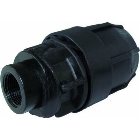 Raccordo filettato femmina 25 x 3/4" PN16 polipropilene Nupi