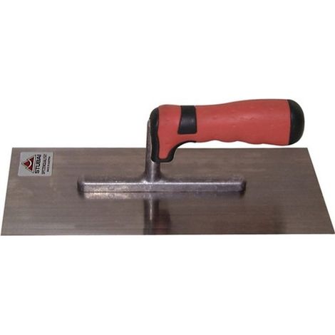 Spatule à enduire L.280mm l.130mm, manche 2K, denture 4x4, tôle en bande S.0,75mm (1/2)