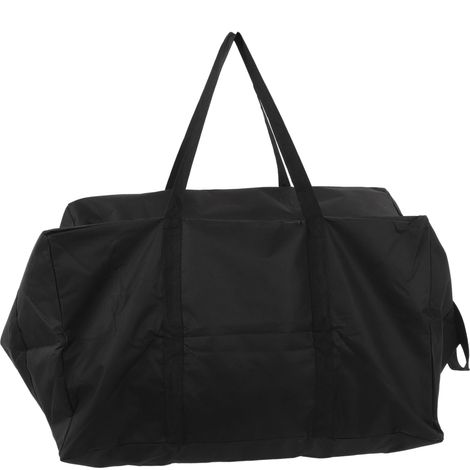 Sac à outils pour barbecue, Portable, étanche, anti-poussière, résistant à l'usure, noir, fourre-tout de rangement pour grillades, 74x57x43cm (1/5)