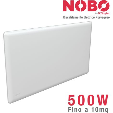 Radiatore Elettrico Norvegese NOBO 500W per Ambienti Fino a 10 mq con Termostato NCU-2Te - E82440005 (1/5)