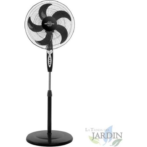Ventilateur de sol Orbegozo SF0249, 3 vitesses, télécommande, 60W