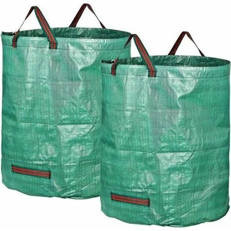 royaluxe - Garden Waste Bags 67X77Cm Green 2 Pieces Outdoor (1/4)